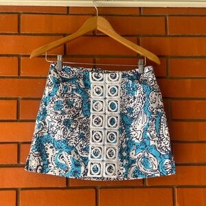 LILY  PULITZER Women's Blue  Skirt Size 0